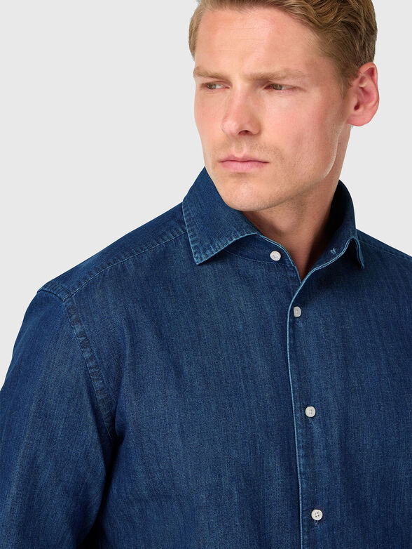 Denim shirt - 4