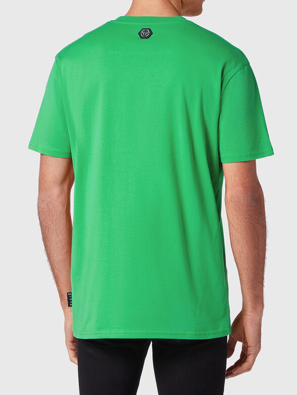 SKULLY G green T-shirt with print - 3