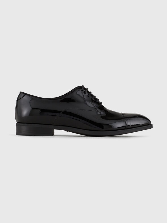 Patent elegant leather shoes - 0