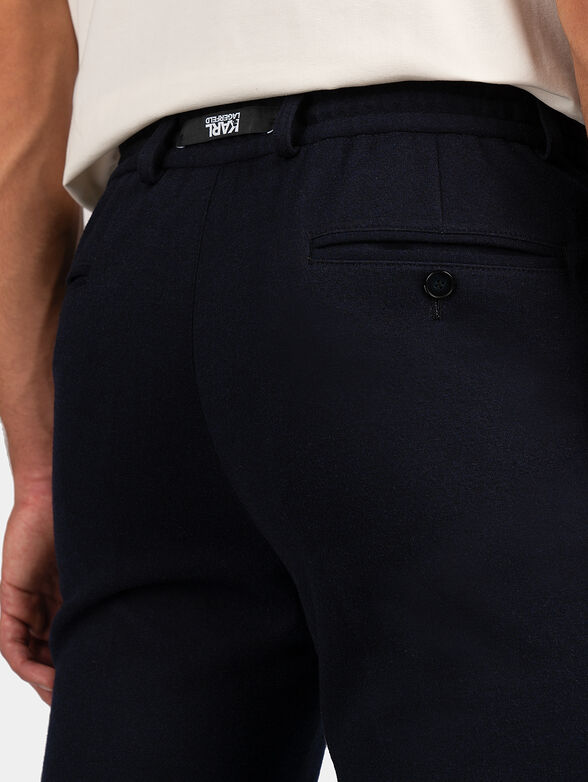 Navy trousers - 2