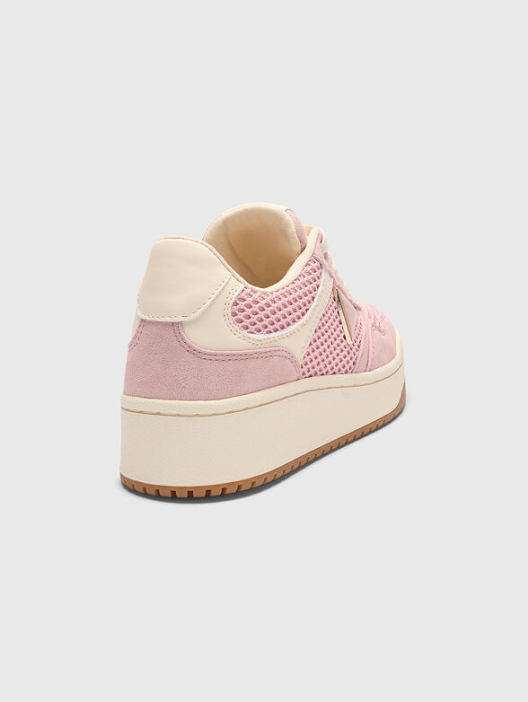 Mesh and textile sneakers - 3