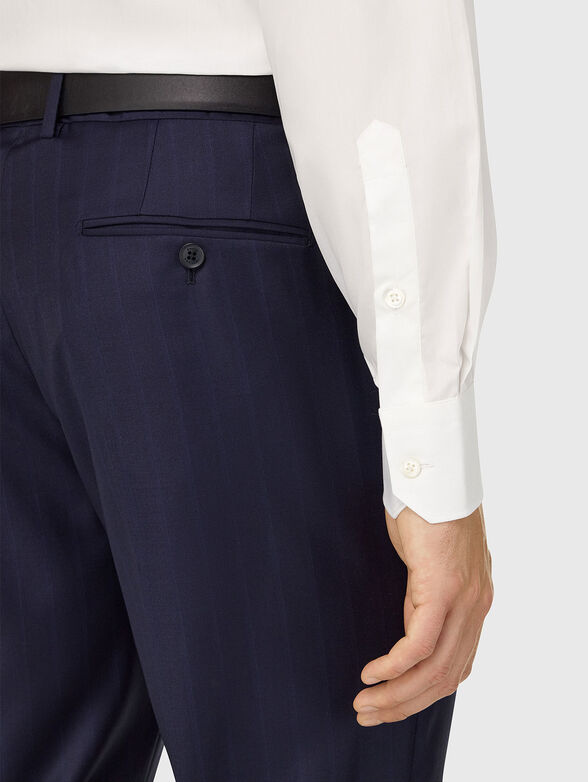 Cotton shirt in white - 4