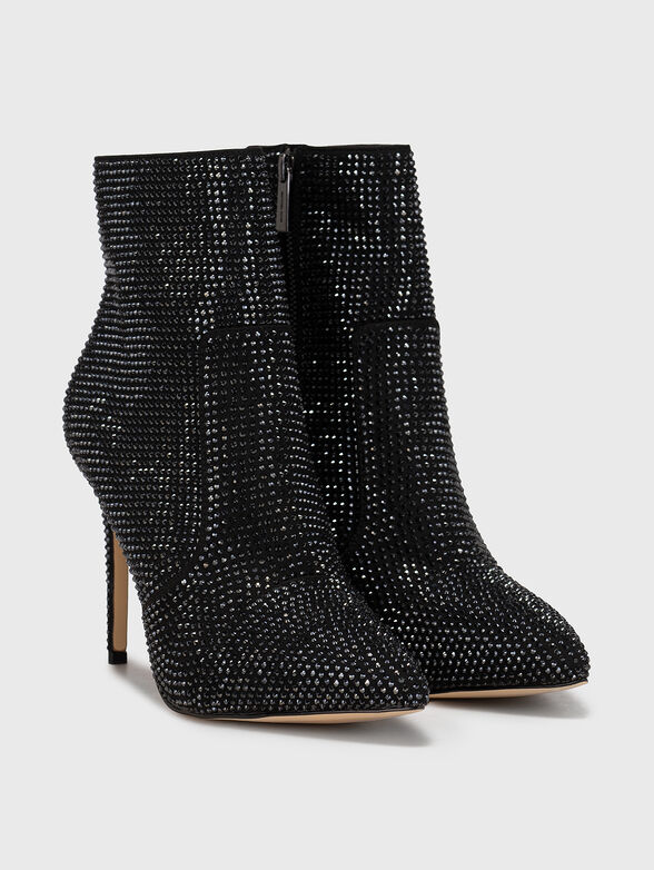 RUE ankle boots with applied rhinestones - 2