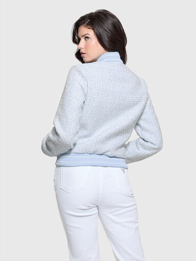 NEW GLORIA bomber made of buckle in blue - 3