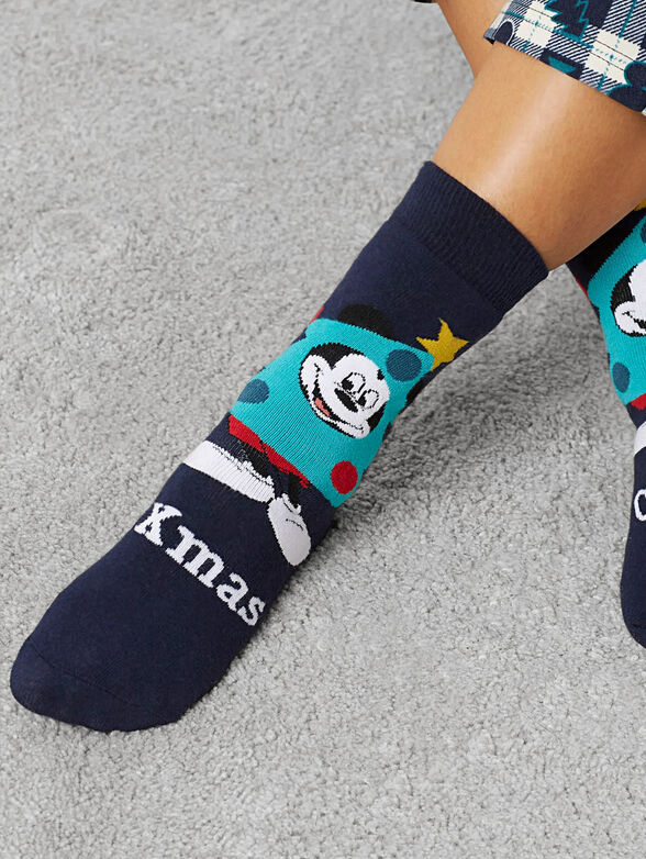 DISNEY FAMILY CREW socks with Christmas motifs - 2