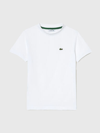 Cotton T-shirt with logo  - 4