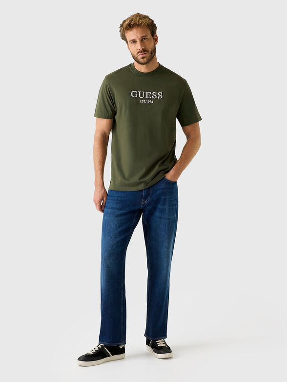 T-shirt with logo embroidery - 2