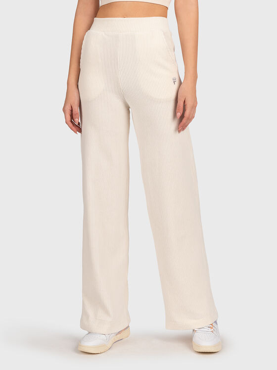 CAMERINO pants with high waist - 1