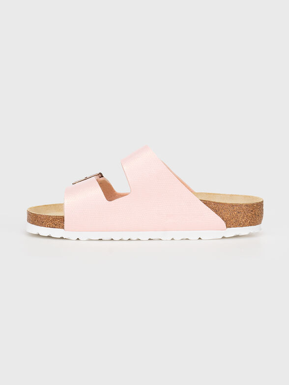 ARIZONA slippers  in light pink color - 4