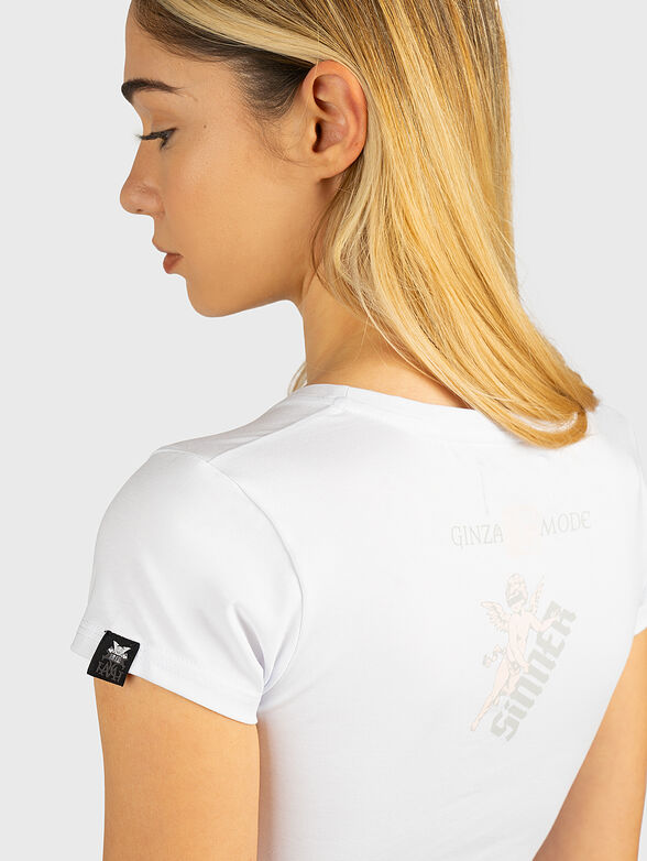 GMTSL056 T-shirt with accent print - 3