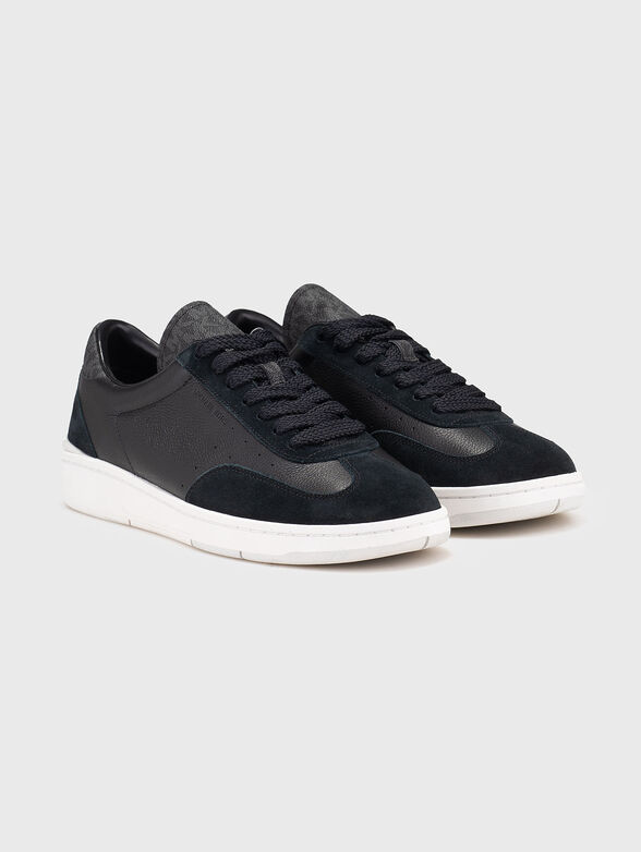 Leather shoes with suede details - 2