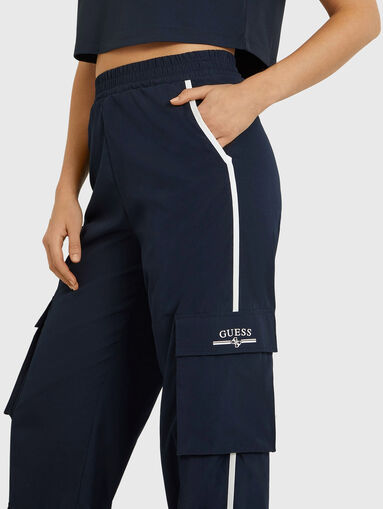 ARLETH dark blue sports trousers - 4