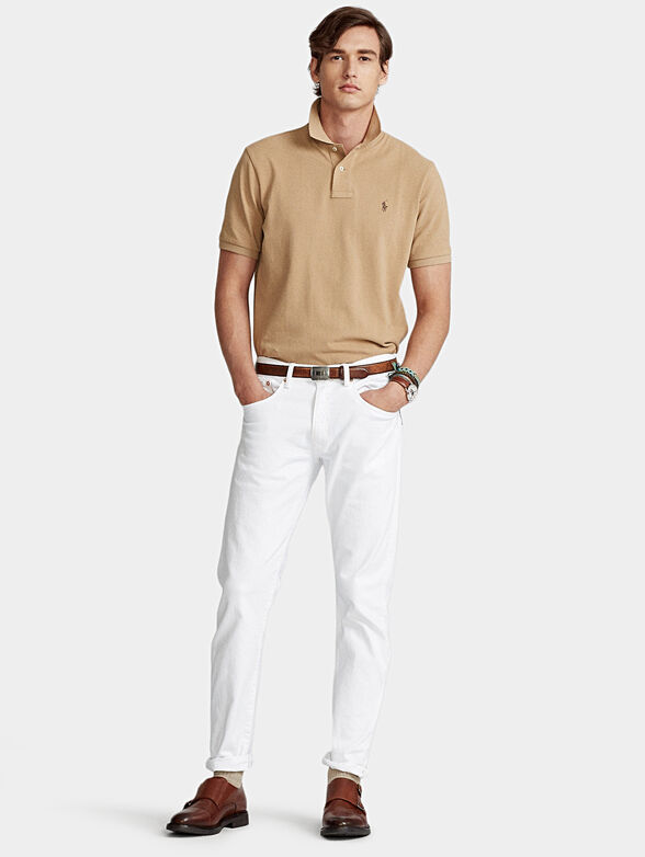 Polo-shirt in beige color - 2