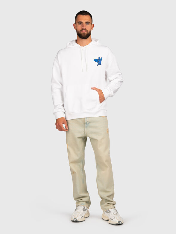 Cotton sweatshirt with logo details - 2