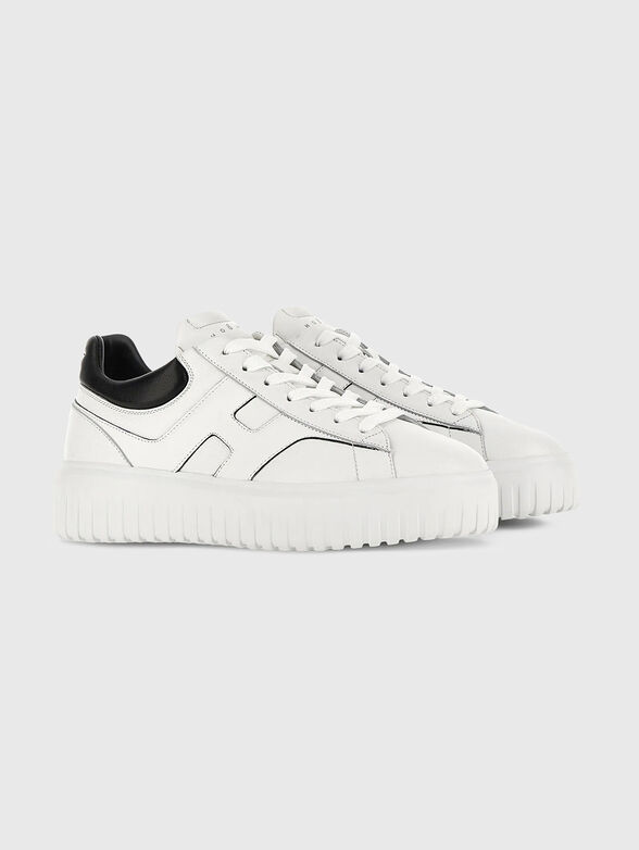 Genuine leather sneakers - 2