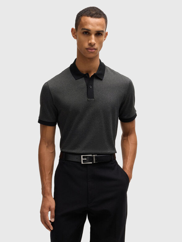 H-PARLAY micro pattern polo shirt - 1