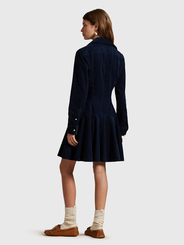 Cotton corduroy shirtdress - 2