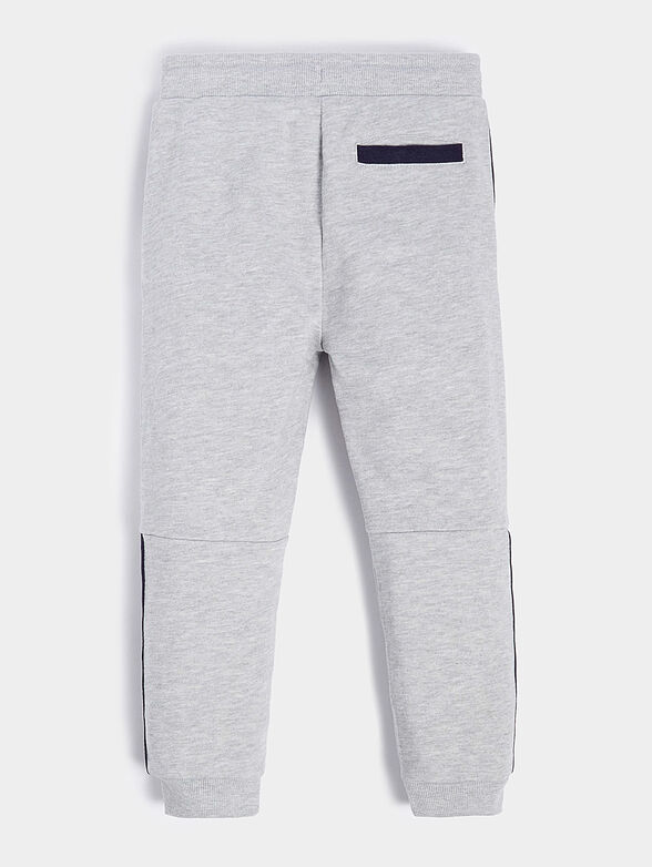 Sports pants in blue color - 2