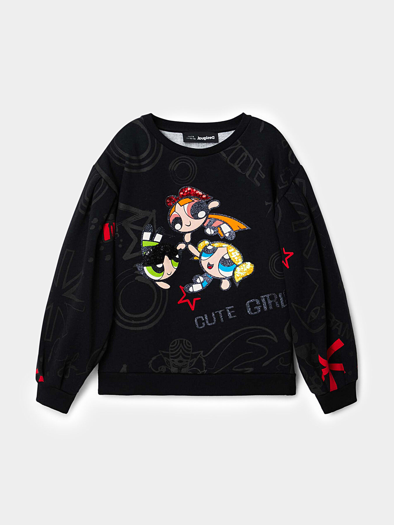 Powerpuff Girls print sweatshirt brand DESIGUAL Globalbrandsstore en