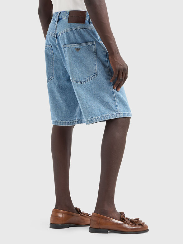 Denim shorts in blue - 2