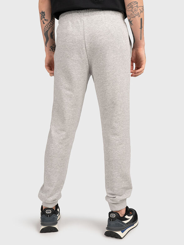 BIORINE grеy sports pants with logo detail - 2