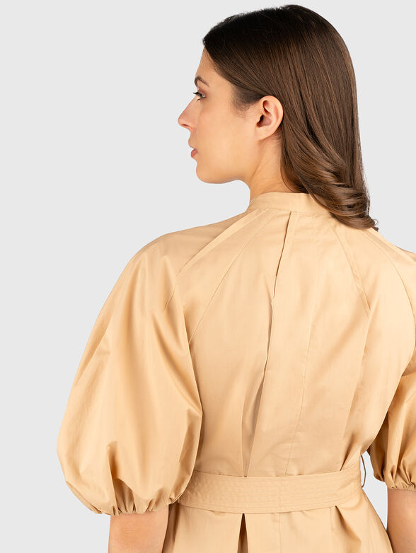 Poplin midi dress - 2