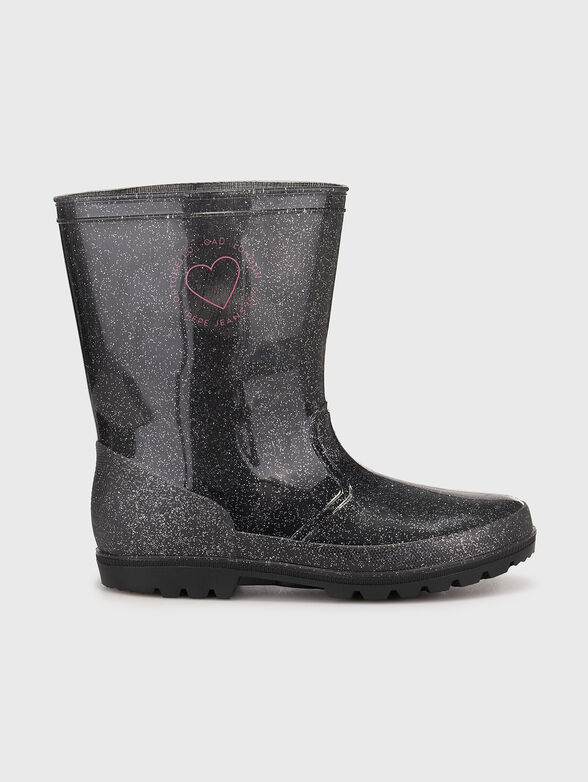 LEA GLITTER rubber boots  - 1