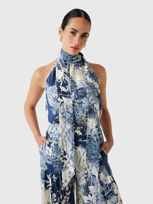 Top with scarf-style