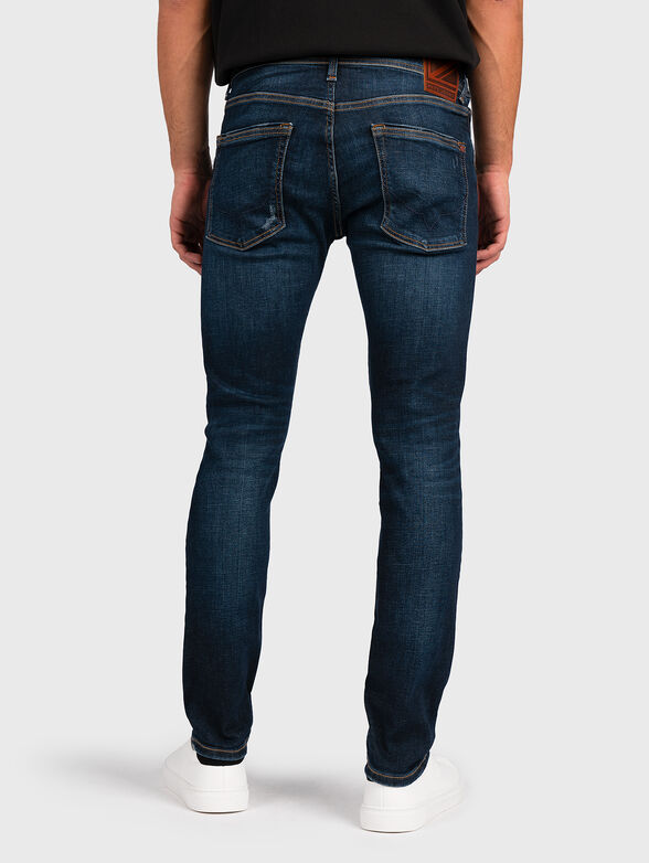 STANLEY WORN IN blue jeans - 2