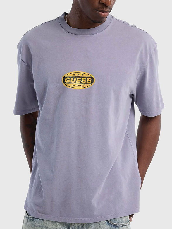 Oversized cotton T-shirt with logo - 4