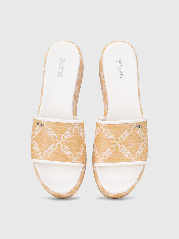 EMBER slippers with logo print - 6