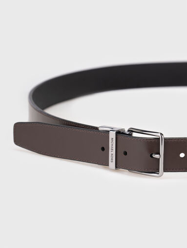 Double sided leather belt - 3