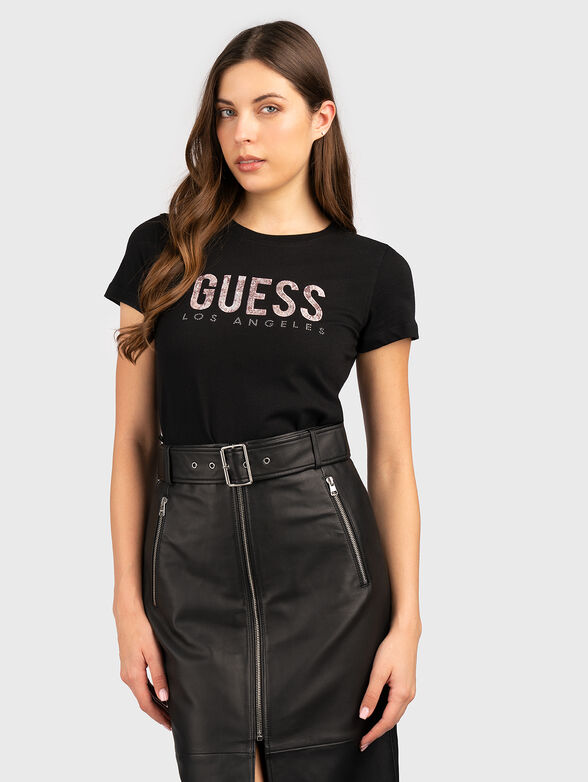 T-shirt with front logo - 1