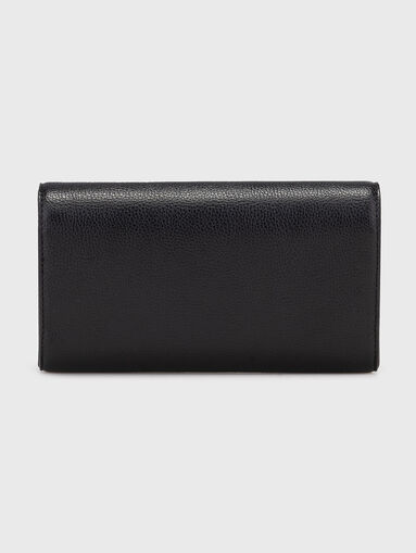 Black wallet with chain strap - 3