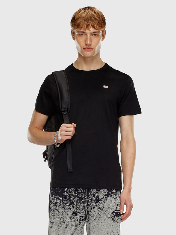 T-MIEGOR-K77 cotton T-shirt with logo - 1