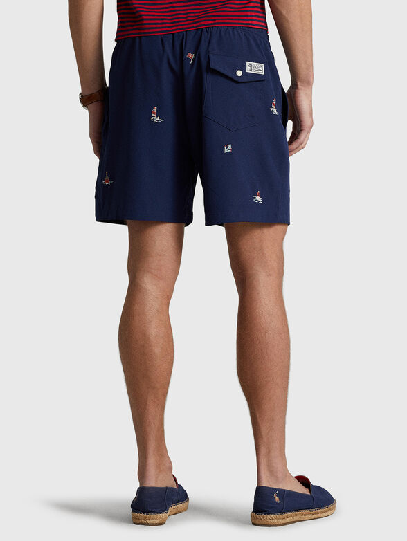 Beach shorts with embroidery - 2