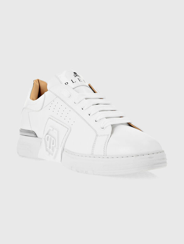 White leather sneakers - 2