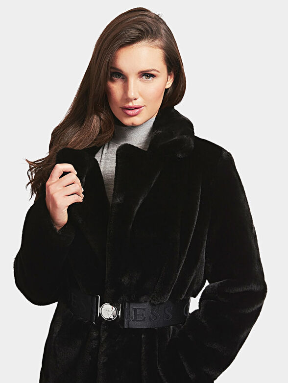 SHELLY Faux fur coat - 2