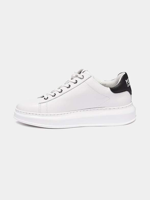 KAPRI Black sneakers with contrasting heel - 4