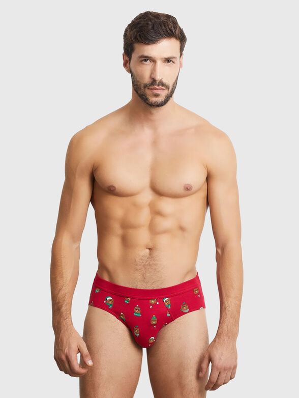 Комплект слипове с чорапи HELLO XMAS - 4