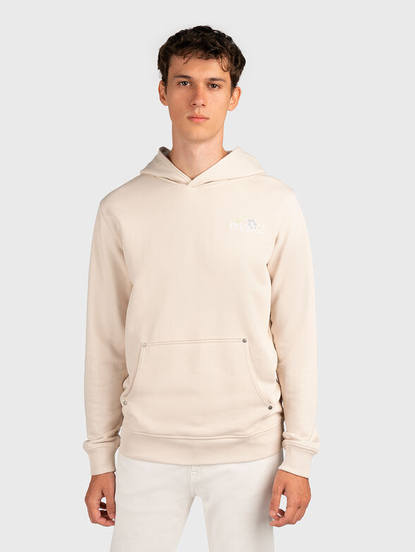 Sweatshirt with accent print on the back  - 1