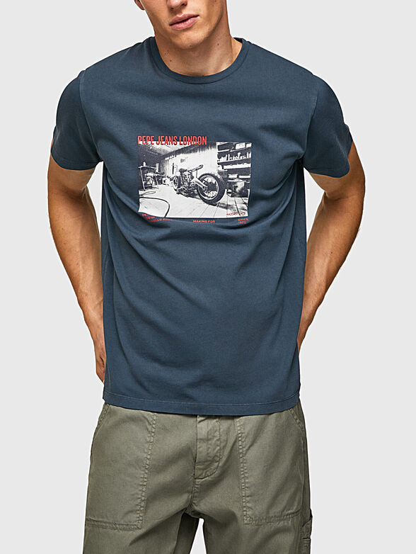 RAHMON T-shirt with contrasting print  - 1