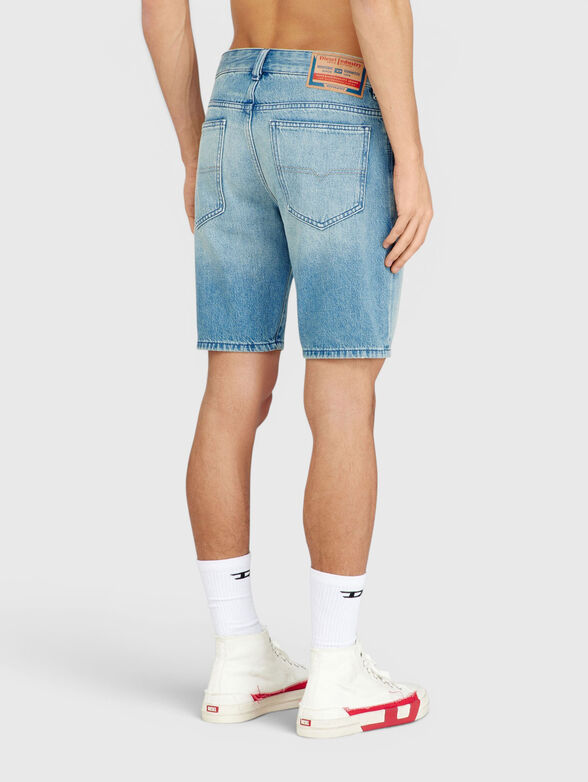 Slim-fit denim shorts  - 2