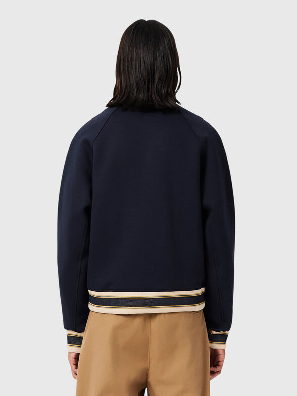 Dark blue jacket with buttons - 3
