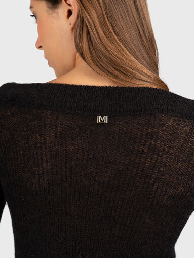 NUVOLA wool blend sweater - 4