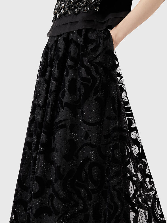 Tulle maxi skirt - 3