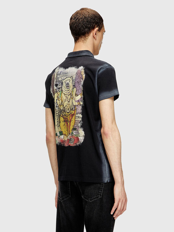 T-NOAH-NC cotton polo shirt with accent back - 2