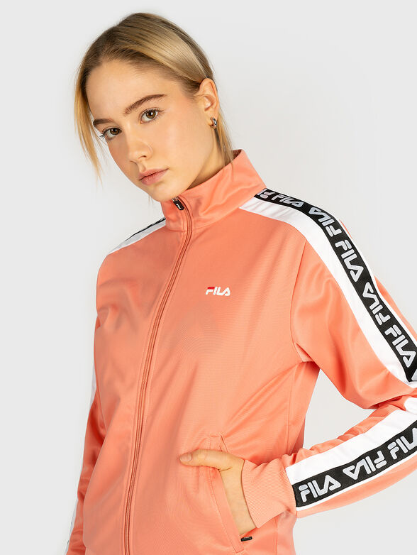 Sweatshirt with branded stripes - 2