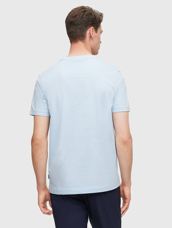 Beige cotton T-shirt - 3