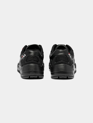 VAULT CMR JOGGER L LOW Black sneakers with rubber inserts - 3